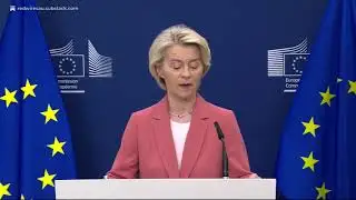 Von der Leyen Condemns Russian Strikes on Kyiv, Vows Stronger EU Sanctions