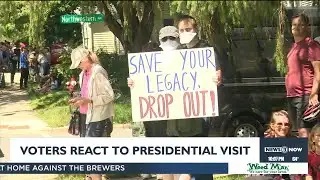 Voters react as Biden visits Madison