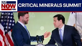 VP Vance, Sec  Rubio address State Department critical minerals summit