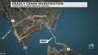 VSP: 1 dead in 3-vehicle crash on HRBT