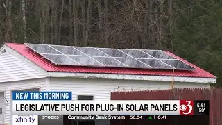 Vt. legislators push for plug-in solar panels