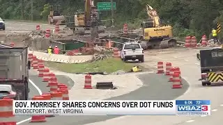 W.Va. Gov. Patrick Morrisey shares concerns over DOT funds