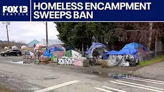 WA lawmakers propose ban on homeless camp sweeps | FOX 13 Seattle