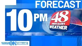 WAFF 48 First Alert Forecast: Monday 10 p.m.