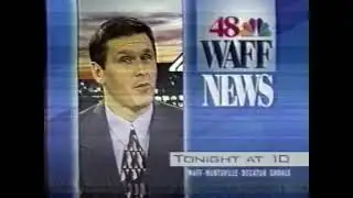 WAFF 48 News (2002) Bumper - NBC - Mark Thornhill - Huntsville Alabama