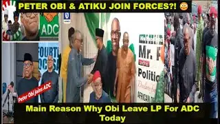 WAHALA! Peter Obi Finally Comot Labour Party - ADC Coalition Shock Everyone!