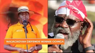 Wajackoyah Defends Winnie Odinga, affirms his unwavering support for her.