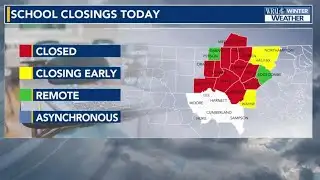 Wake, Durham public schools closed as wintry mix expected in the area