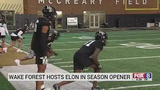 Wake Forest hosts Elon in season opener