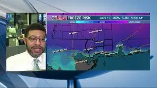 Waking Up with Wesley: Rain moves in before a cold front tonight. How close will we get to freezing?