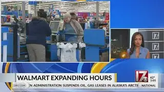 Walmart expanding hours