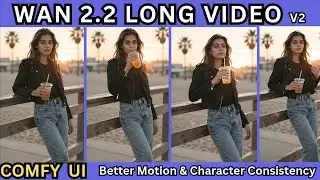 WAN 2.2 Long Video Generation in ComfyUI | Stable Video Infinity v2