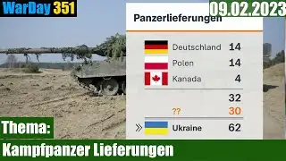 🟢 WarDay 351 - Diese Panzer bekommt die Ukraine DE