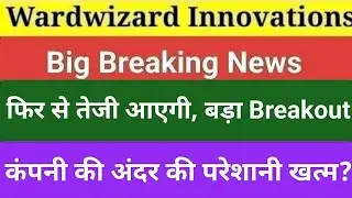 wardwizard innovations share latest news today, wardwizard innovations technical parameters analysis