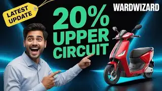 Wardwizard Share में 20% Upper Circuit 🤔 | Latest Big Update | EV Stock News