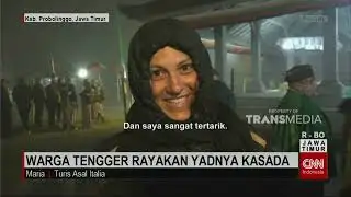 Warga Tengger Rayakan Yadnya Kasada