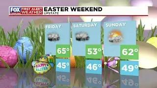 Warm and dry, rain chances increase into First Alert Saturday