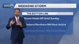 Warm and dry skies continue into the weekend, several near-record high afternoons expected