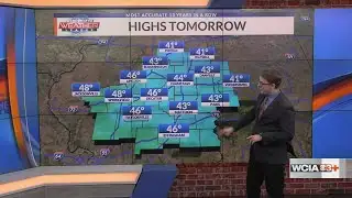 Warm start to the week, but colder days are lurking