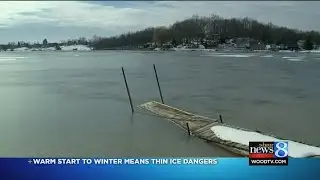 Warm start to winter means thin ice dangers