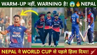 Warm-Up या Warning? Nepal ने UAE को हराकर World Cup में मचाया हड़कंप!Inside Nepal CRICKET