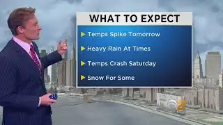 Warm, Wet Weather To End Work Week