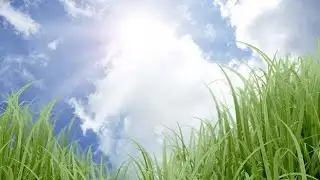 Warm with scattered clouds