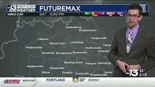 Warmer and mostly dry forecast ahead