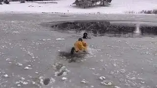 Warmer temperatures lead to warning to stay off thin ice