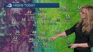 Warmer weather settles in for Denver
