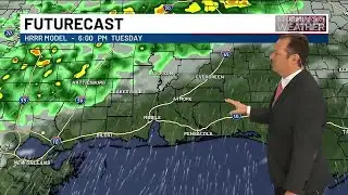 Warmest day today, then rain returns