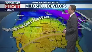 Warmest weather in weeks showing up