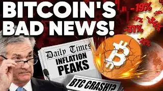 WARNING! Bitcoin Has Some BAD NEWS! Tomorrow Another CRASH!?