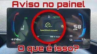 WARNING ON BYD Dolphin Mini DASHBOARD