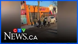 WARNING: Politicians react as video shows ICE officer shooting Minnesota man