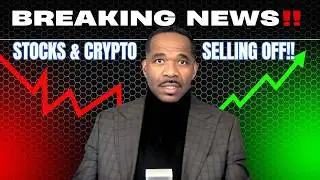[WARNING] STOCKS & CRYPTO FALLING HARD‼️