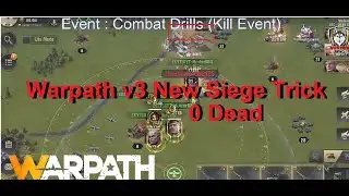 Warpath - New Trick How To Attack & Kill Enemy Base On Open Battlefield (HunterBBQ Tips & Tricks)