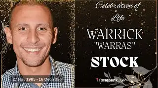 Warrick "Dj Warras" Stock Funeral Service