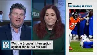 Was the Broncos’ interception against the Bills a fair call?