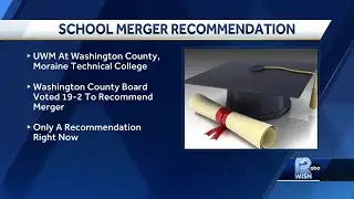 Washington County board recommends merging two colleges