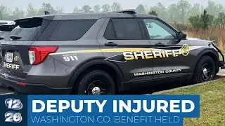 Washington County leaders organize benefit lunch for injured deputy