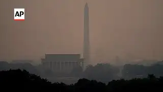 Washington D.C. turns hazy from Canadian wildfires