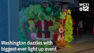 Washington dazzles with biggest-ever light up event, uniting community in holiday cheer