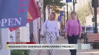 Washington working on building, improving sidewalks