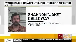 Wastewater treatment superintendent arrested in Cullman