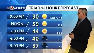 WATCH: Chilly Saturday, then turning milder