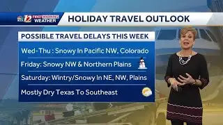 WATCH: Chilly Tuesday, small rain chance