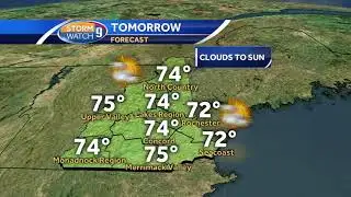 Watch: Cloudy, mild day
