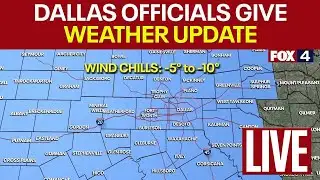 WATCH: Dallas officials give winter storm update