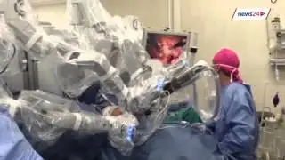 WATCH: Doctor performs surgery using Da Vinci Robot